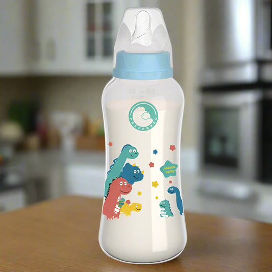 150/240ml BPA-Free Baby Milk Bottle with Wide Mouth & Handle